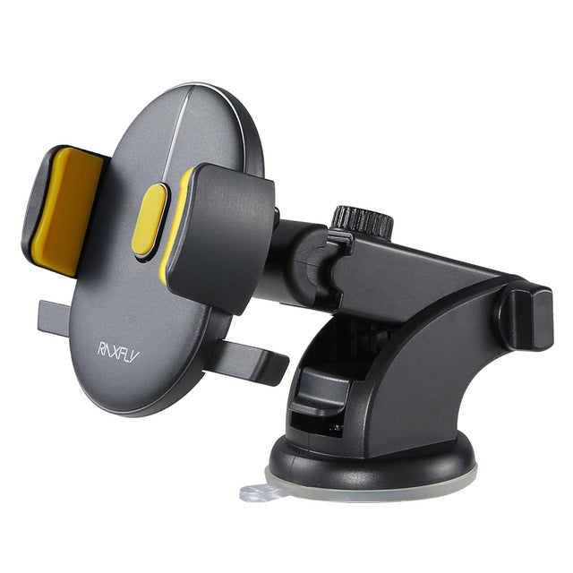 2025 Car Phone Holder with Long Rod Telescopic Arm – Strong Dashboard Suction Cup Mount