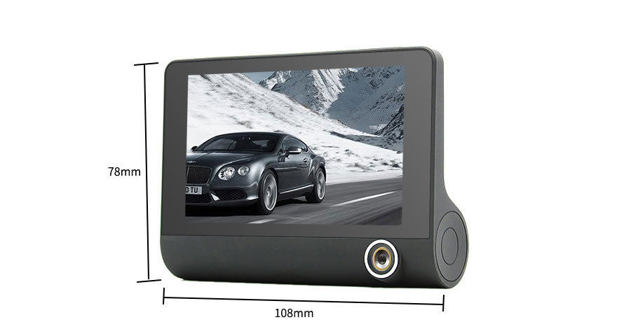 Clearance Sale 3way dash camera triple channel dash cam 1080P HD dash camera Uber Lyft taxi  front and rear dash camera with cabin view night vision Dash cam 3 channel car DVR